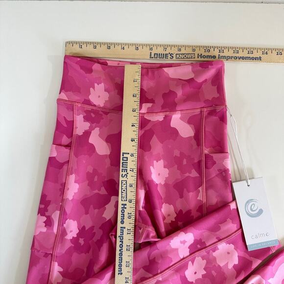 Johnny Was Calme NEW Pink Camo XS Legging Tank Set Women's Athletic Wear Workout - Picture 6 of 14